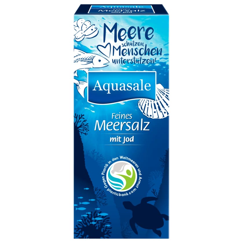 Aquasale Meersalz mit Jod 500g